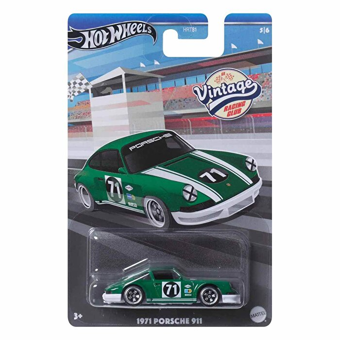 Hot Wheels 2024 1971 Porsche 911 Vintage Racing Club HRT81 / HRV02 (YD)