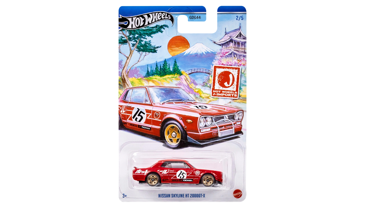 Hot Wheels J-Imports Serisi  (YD)  Nissan Skyline HT 2000GT-X HWR57