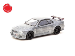 Schuco X Tarmac Works 1/64 Nismo R34 GT-R Z-tune Midnight Purple III - CHASE