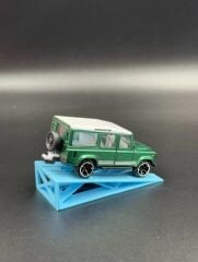 1:64 Ölçek Araba Rampası - Bebe Mavisi
