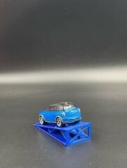 1:64 Ölçek Araba Rampası - Safir Mavisi