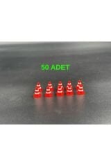 1:64 Ölçek Diaroma Trafik Aksesuarı Dubalar - Turuncu & Beyaz (50 Adet)
