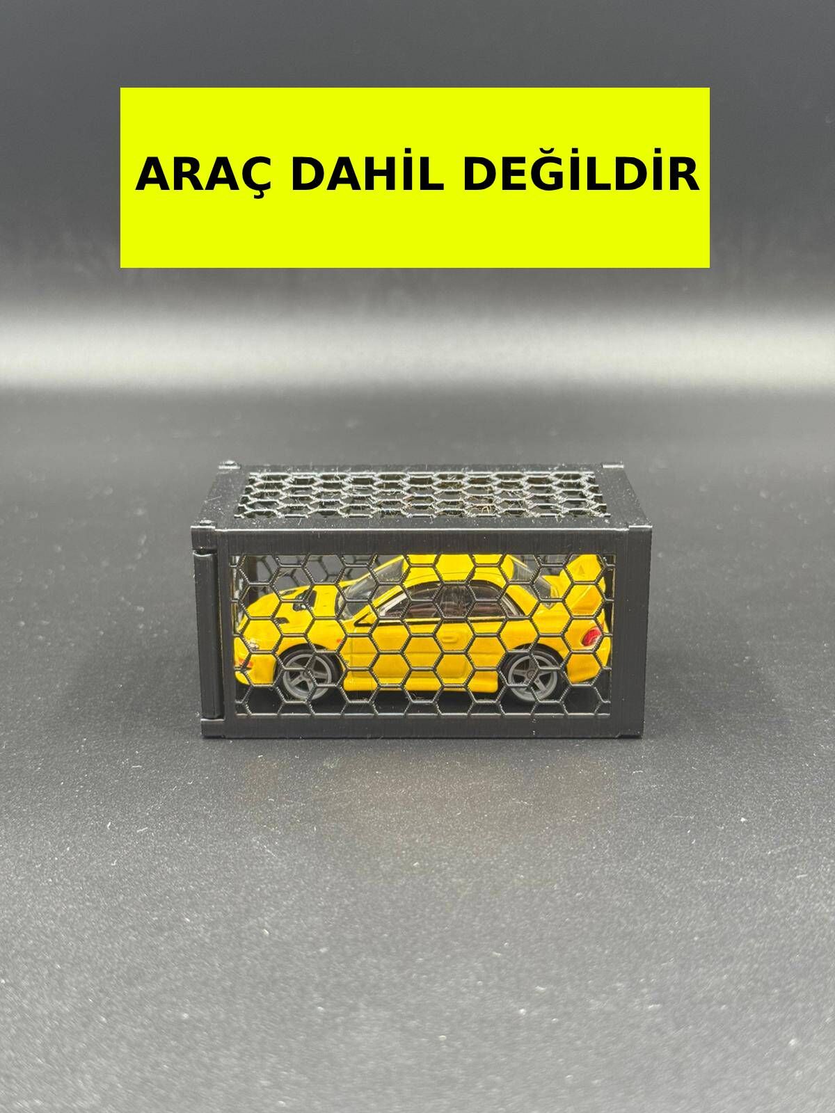 1:64 Ölçekli Nakliye Konteyneri - Siyah