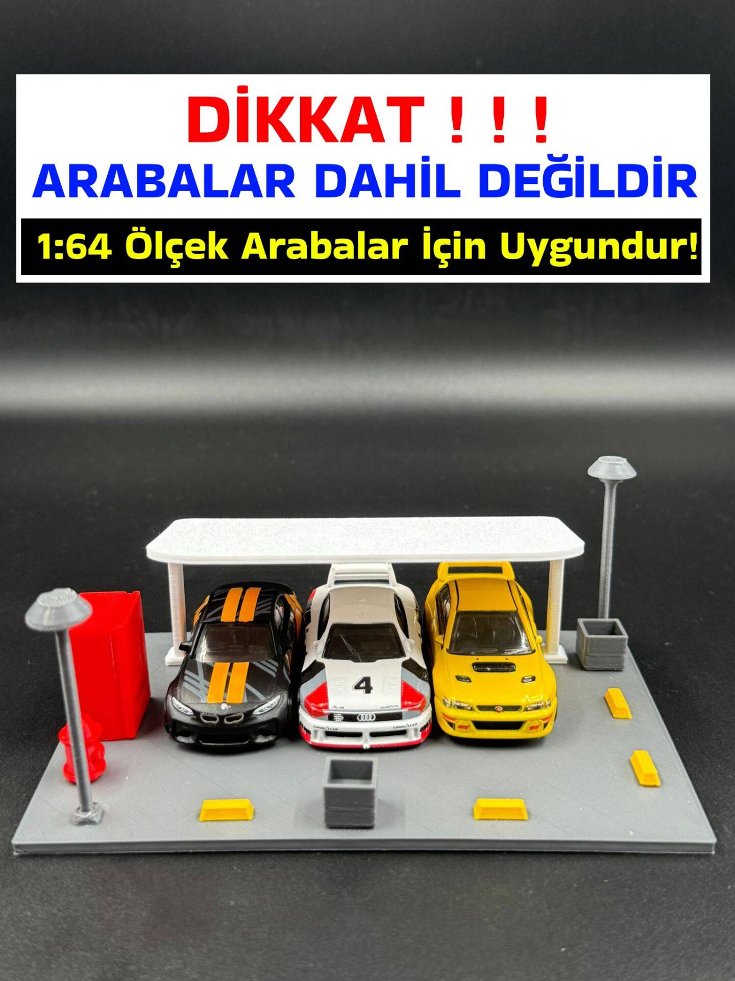 1:64 Diorama Park Garaj Diecast