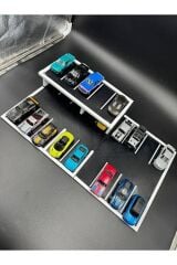 1:64 Ölçekli Arabalar İçin Katlı Otopark Garaj
