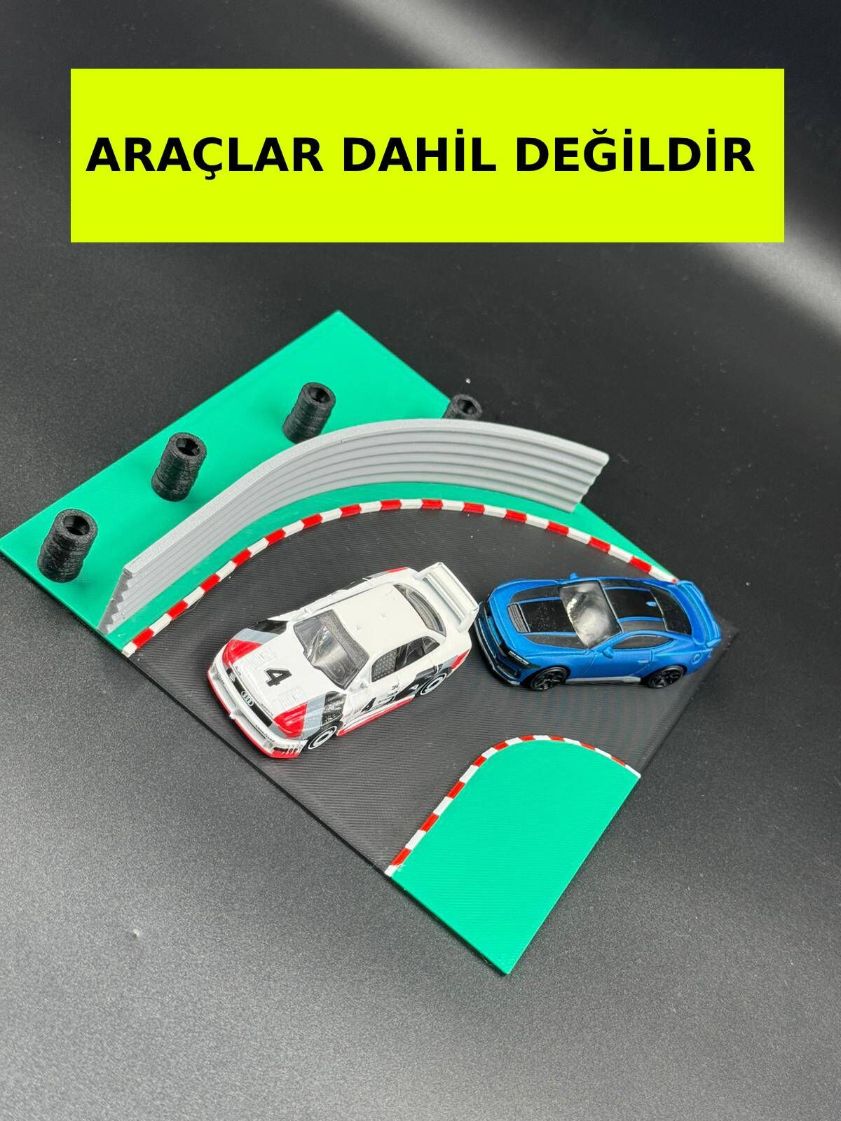 1:64 Ölçekli Yarış Pisti Diorama