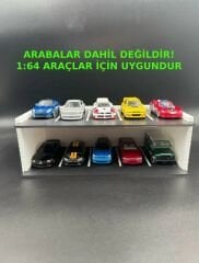 1:64 Ölçekli 2 Katlı Otopark Garaj Stand