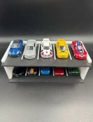 1:64 Ölçekli 2 Katlı Otopark Garaj Stand