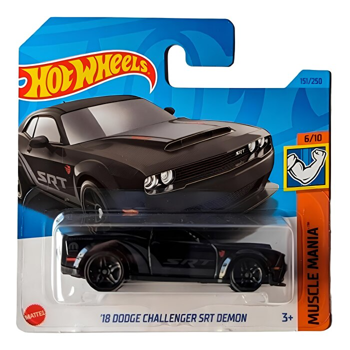 Hot Wheels Regular '18 Dodge Challenger SRT Demon