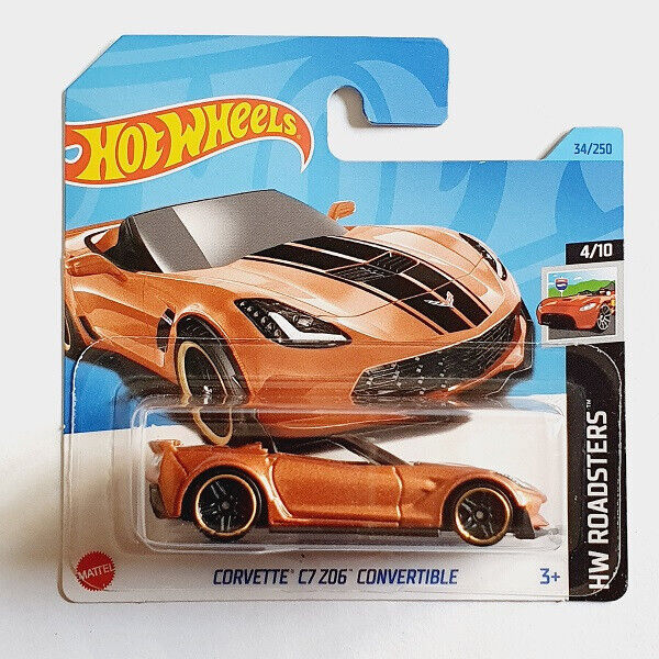 Hot Wheels Regular Corvette C7 Z06 Convertıble