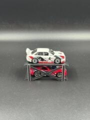 1:64 Ölçek Diorama Araç Lifti - Siyah - 2 Araç