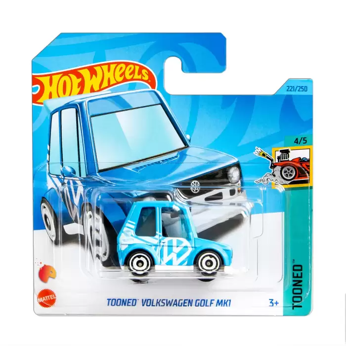 Hot Wheels Regular Tooned Volkswagen Golf MK1