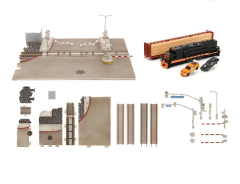 Fast & Furious Final Yarışı Tren Sahnesi Dioraması  1.65'' Die-Cast Jada Toys