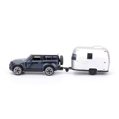 Majorette Trailer Land Rover Defender 90 / Airstream Sport 16