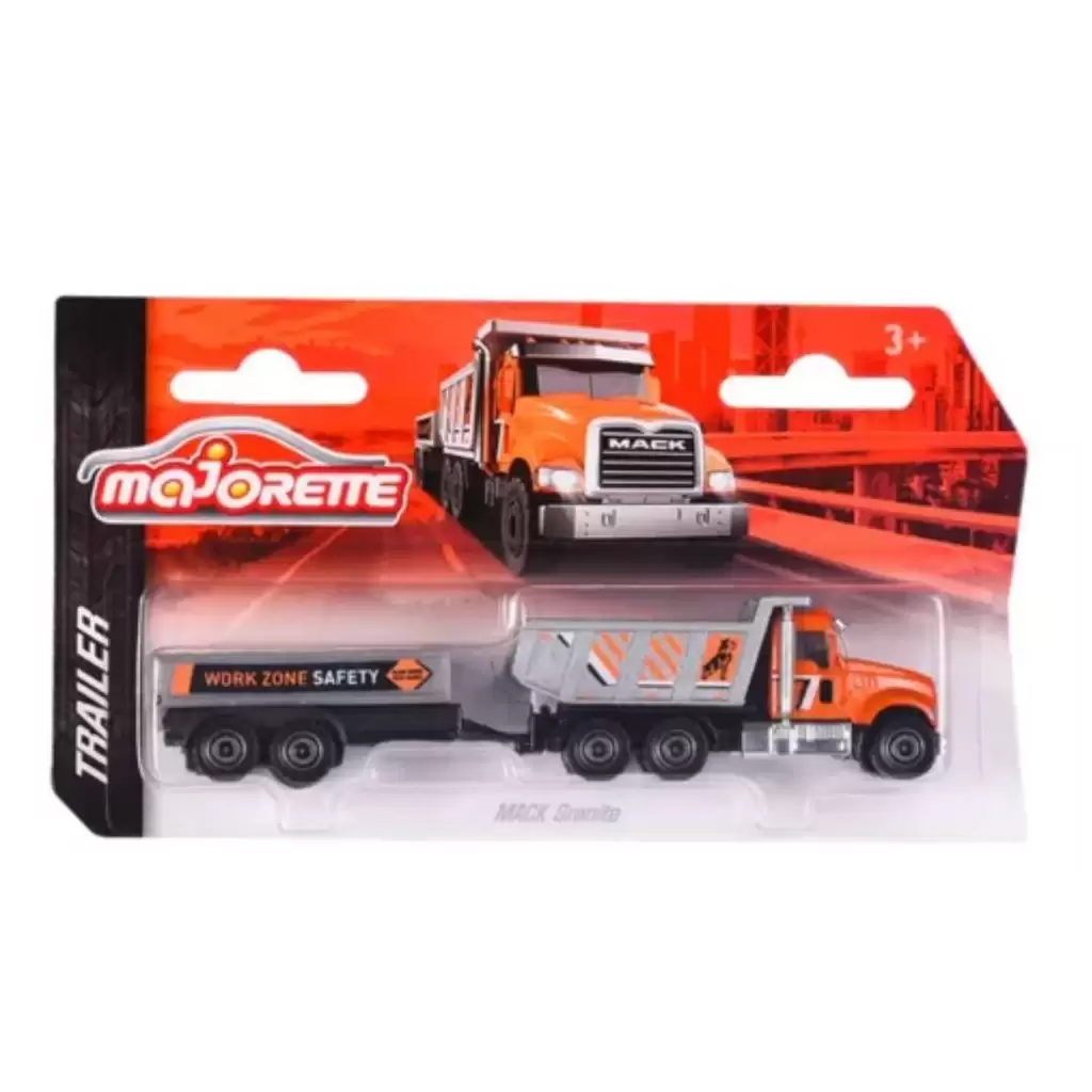 Majorette Trailer Mack Granite