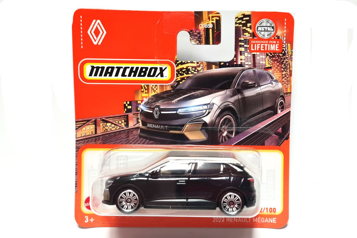 2022 Renault Megane Matchbox Siyah Tekli Arabalar C0859