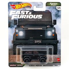 Hot Wheels 1:64 Ölçekli Fast&Furious Premium Arabalar 5'Li Set