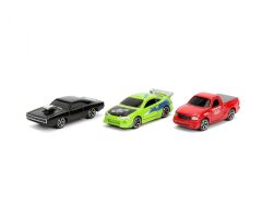 Fast & Furious 1:65 Ölçek 3'lü Araba Paketi