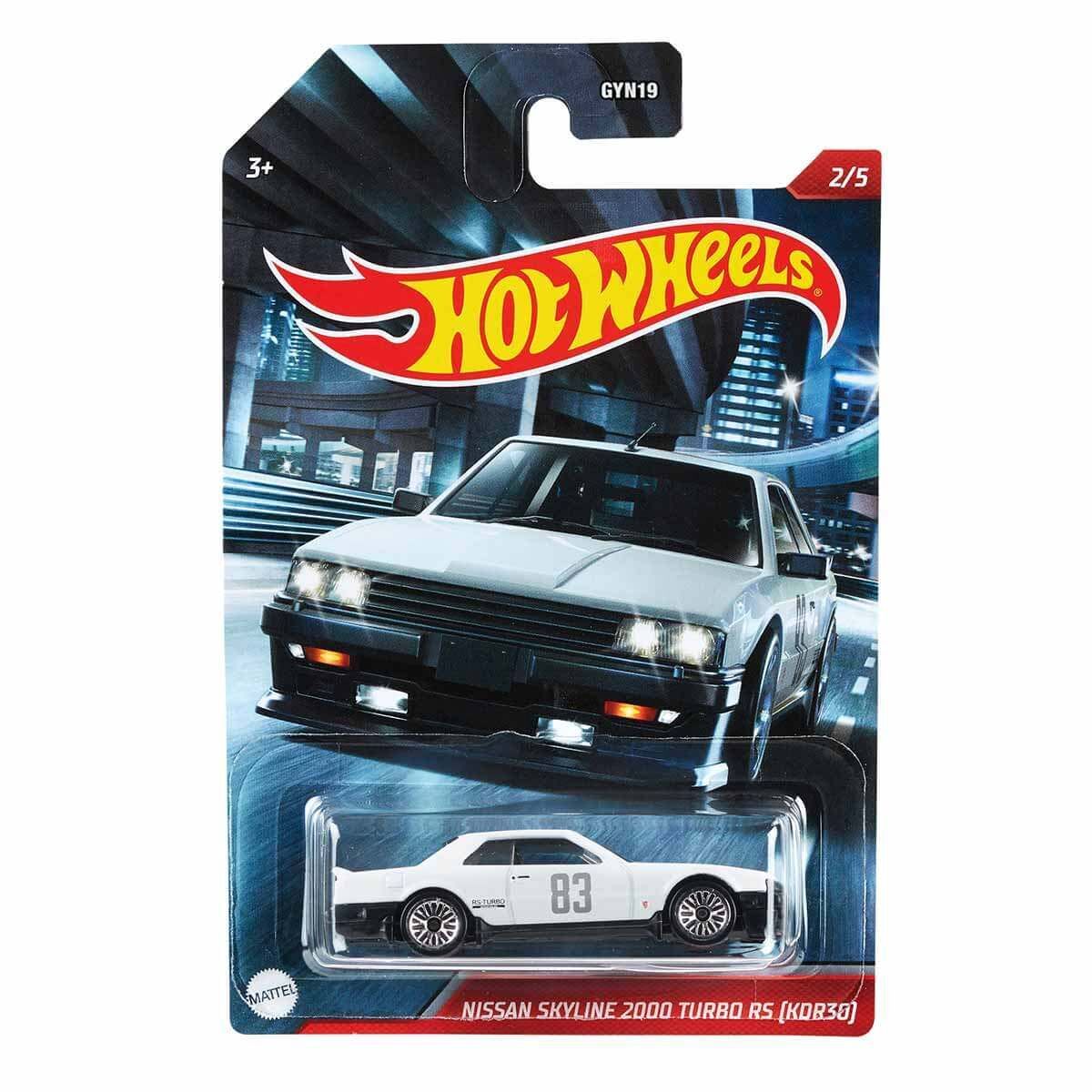 Hot Wheels Cult Racers Seri Arabalar GYN19 - Nissan Skyline 2000 Turbo RS