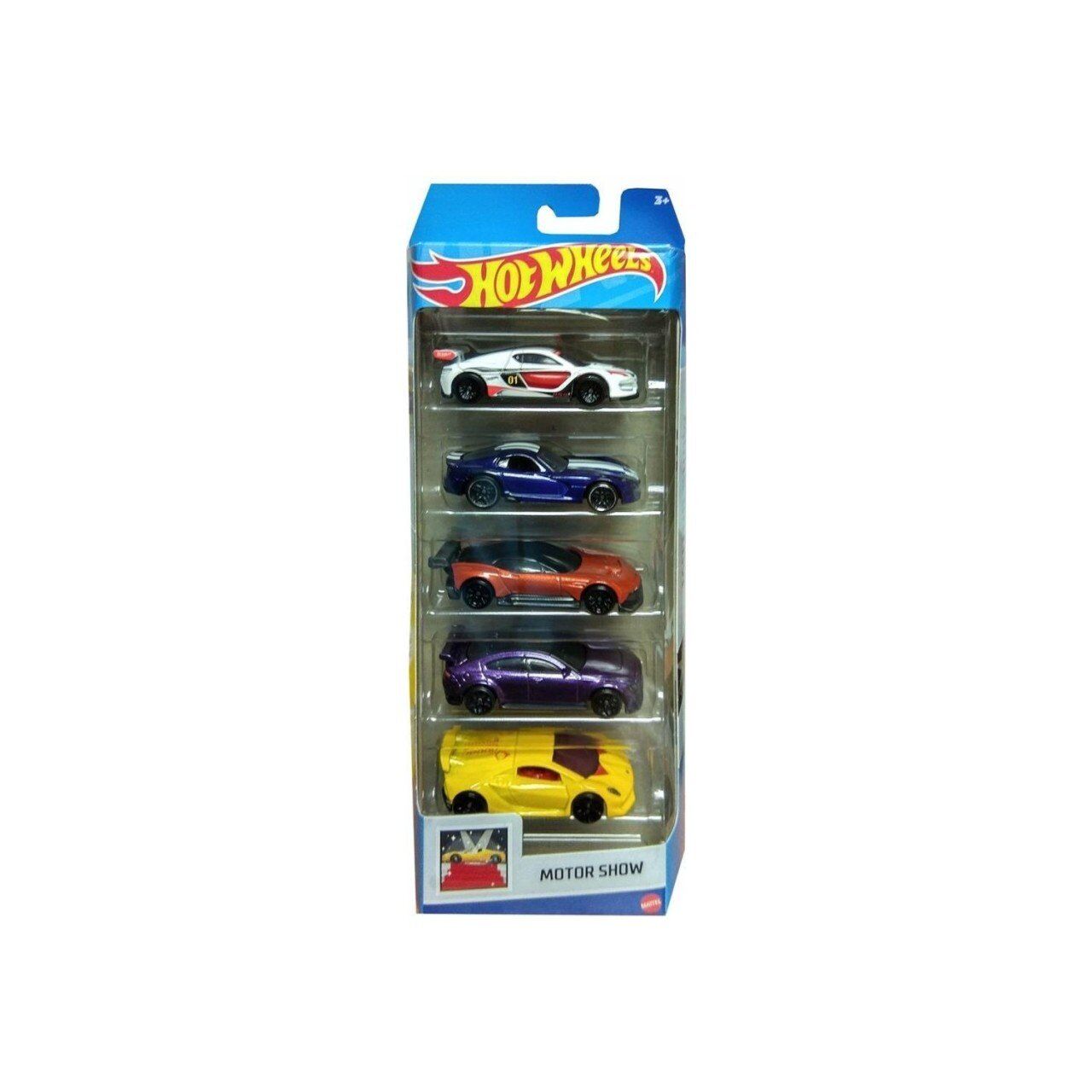 Hot Wheels Araba Seti 5'li (Motor Show)