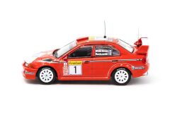 Mitsubishi Lancer Evolution VI Monte Carlo Rally 2000 Winner Tommi Mäkinen - Risto Mannisenmäki *** Decal Included *** 1/64