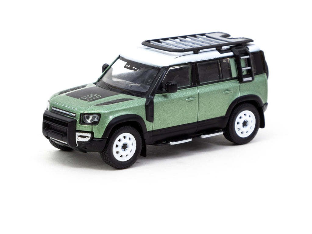 Land Rover Defender 110 Green Metallic *** NEW TOOLING *** 1/64